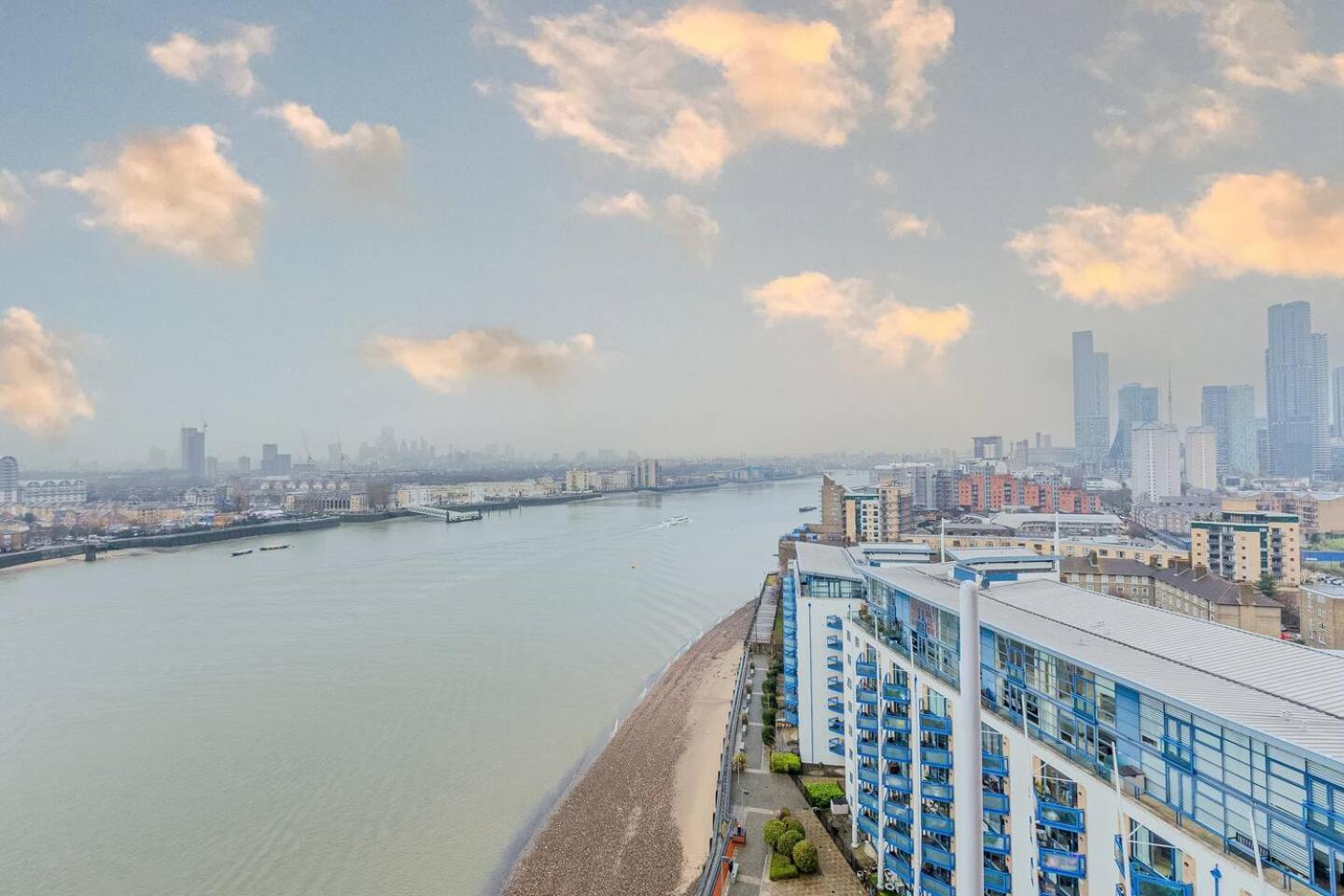 London Canary Wharf Riverside Penthouse Apartment Eksteriør billede